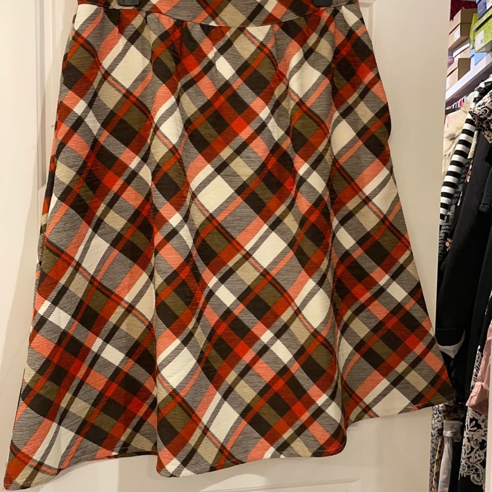 Plaid skirt